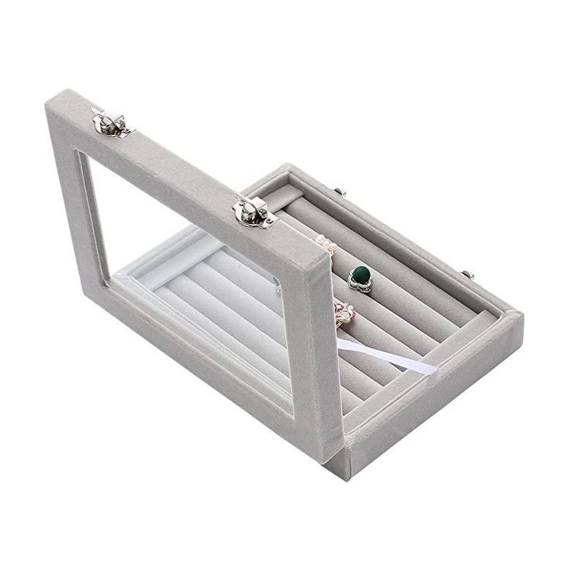 Moderne Opbevaring & Display Til Fingerringe – Flere Farver